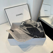 CHANEL 26S DENIM BASEBALL CAP 337806