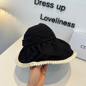 CHANEL 26S WIDE-BRIM OPEN-TOP HAT 337791