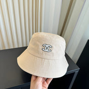 CHANEL 26S EMBROIDERED CC BUCKET HAT 337814