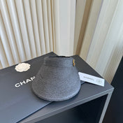 CHANEL 26S RAFFIA VISOR 337957