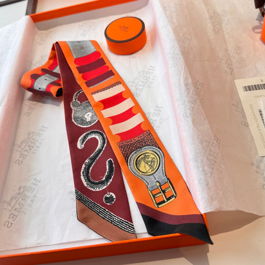 HERMES 25S SCARF 90 IN SILK 854983