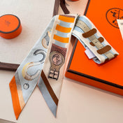 HERMES 25S SCARF 90 IN SILK 854984