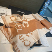 CHANEL 25S SCARF 180 IN CASHMERE 932414