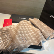 CHANEL 25S SCARF 180 CM IN CASHMERE 942936