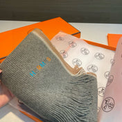 HERMES 25S SCARF 180 IN CASHMERE 989878