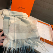 HERMES 25S SCARF 180 IN CASHMERE 989917