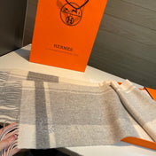 HERMES 25S SCARF 180 IN CASHMERE 989918