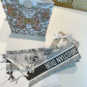 DIOR 26S SCARF 105CM IN SILK 309542
