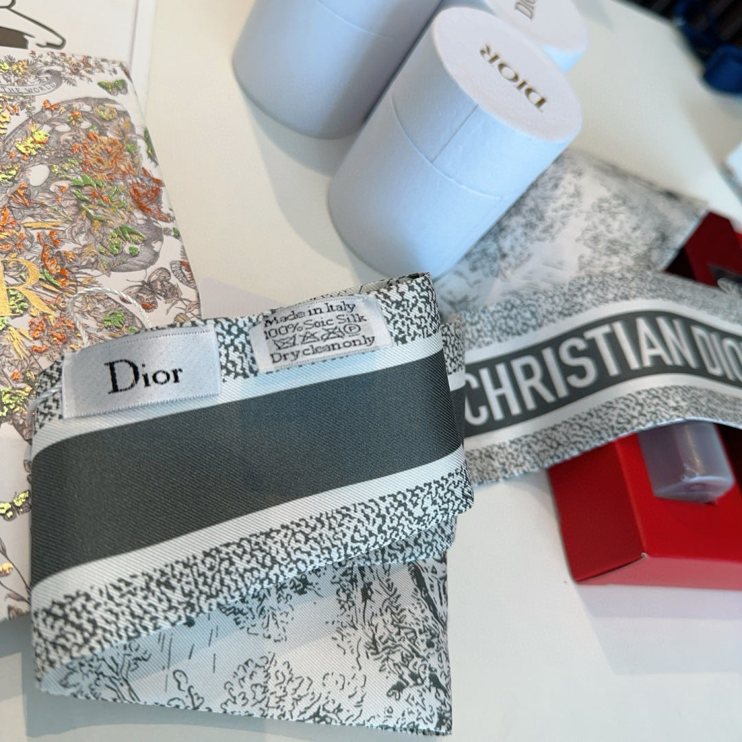 DIOR 26S SCARF 105CM IN SILK 309542