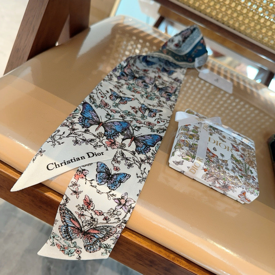 DIOR 26S SCARF 100CM IN SILK 311709