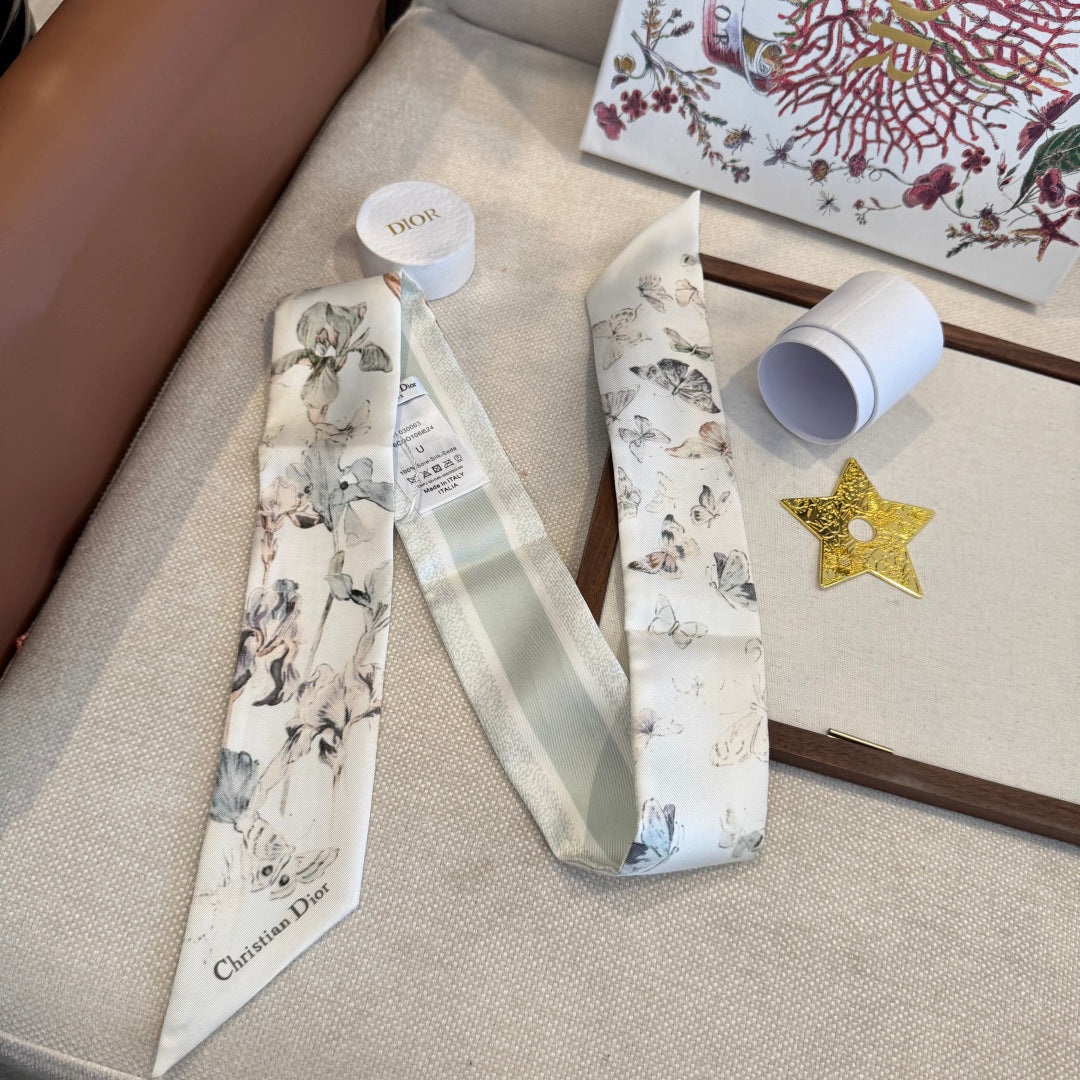 DIOR 26S SCARF 100CM IN SILK 313089