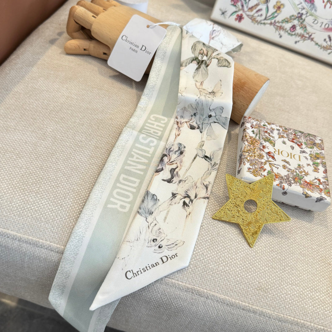 DIOR 26S SCARF 100CM IN SILK 313089