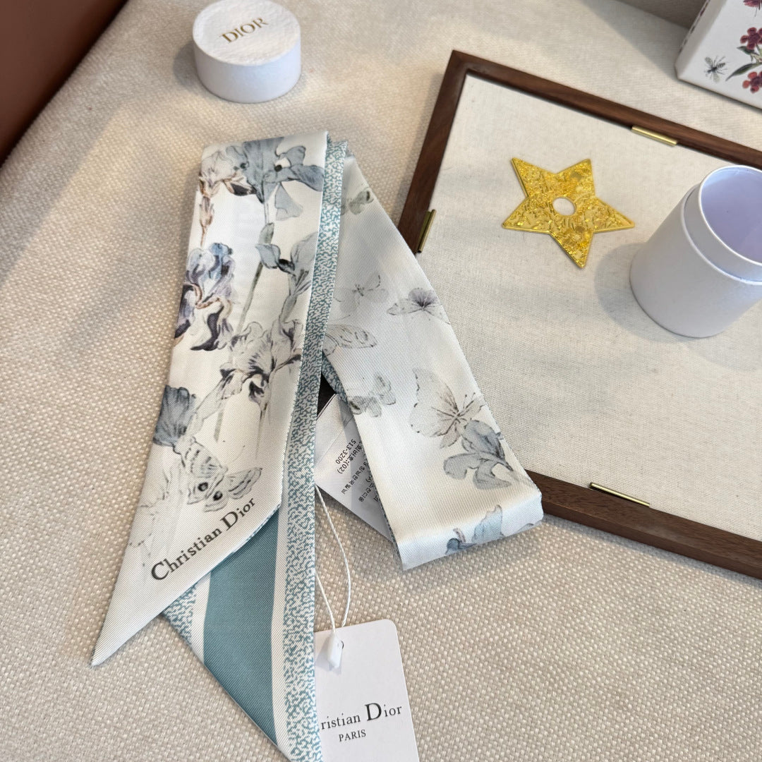 DIOR 26S SCARF 100CM IN SILK 313091