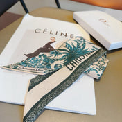 DIOR 26S SCARF 100CM IN SILK 313096