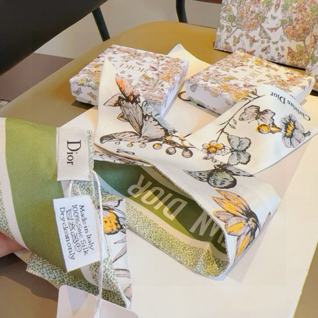DIOR 26S SCARF 105CM IN SILK 314825
