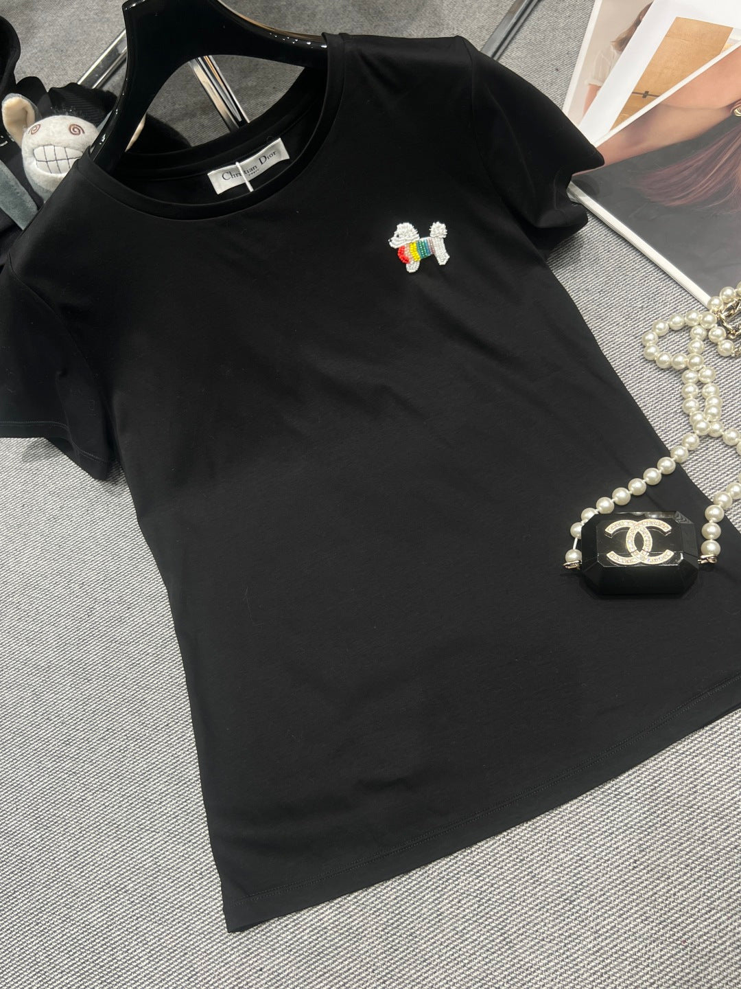 DIOR 26S SHORT-SLEEVE CREW-NECK T-SHIRT 1110