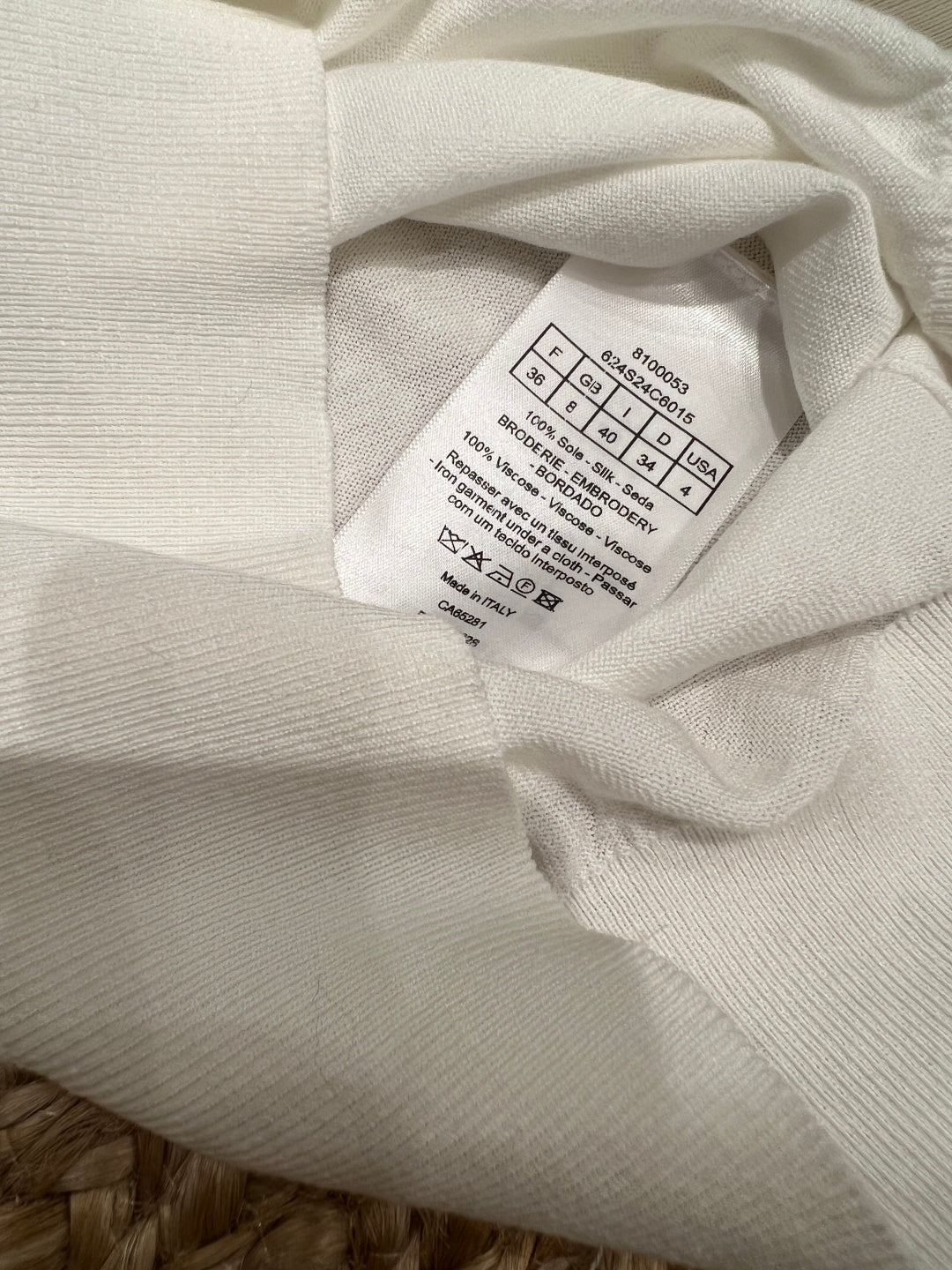 DIOR 26S KNIT POLO SHIRT 1298