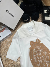 DIOR 26S KNIT POLO SHIRT 1298
