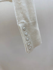 DIOR 26S BOW-TIE ROUND-NECK KNIT SWEATER 1385