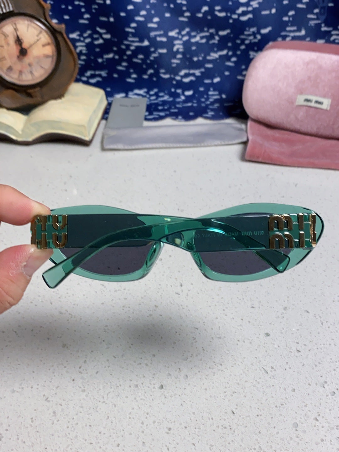 MIUMIU 26S CAT EYE FRAME IN ACETATE 411943
