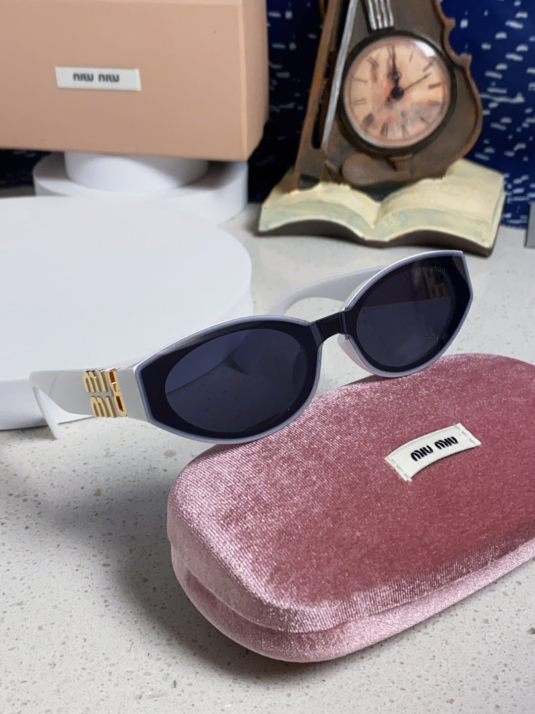MIUMIU 26S CAT EYE FRAME IN ACETATE 445236