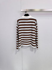 CHANEL 25S KNIT STRIPED POLO 587