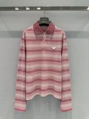 PRADA 26S LONG SLEEVED POLO SHIRT 820