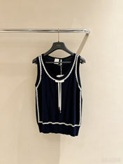 DIOR 26S KNIT SLEEVELESS TOP 1294