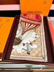 LV 26S SCARF 90 IN SILK 318502