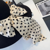 MIUMIU WIDE-BRIM BUCKET HAT WITH BOW STYLE 57