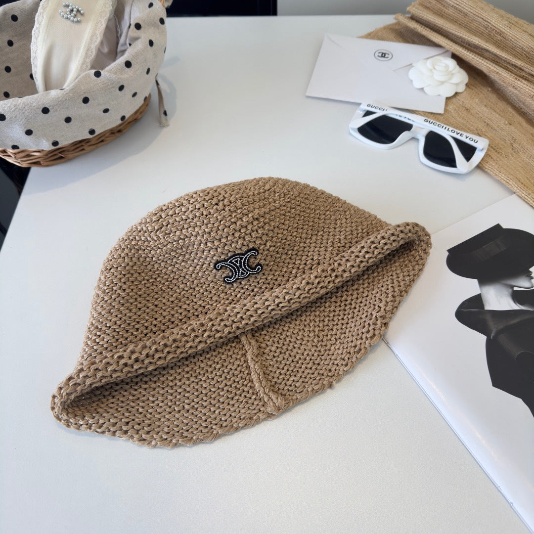 CELINE 26S KNIT BUCKET HAT STYLE 57