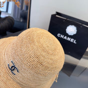 CHANEL 26S RAFFIA BUCKET HAT 335861