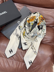 CHANEL 25S SCARF 135 CM IN CASHMERE SILK 943698