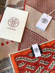 HERMES 25S SCARF 140 IN SILK 989535