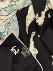 CHANEL 25S SCARF 135 IN CASHMERE 991638