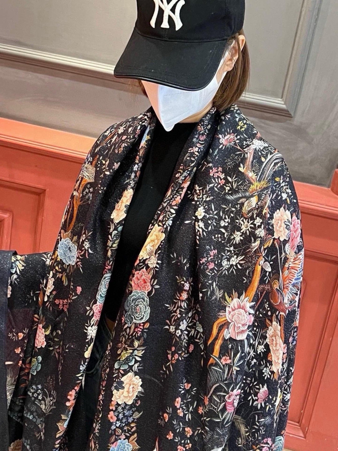 DIOR 26S SCARF 110CM IN WOOL & CASHMERE 300233