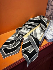 DIOR 26S SCARF 110CM IN WOOL & CASHMERE 300235