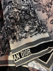 DIOR 26S SCARF 110CM IN WOOL & CASHMERE 300235