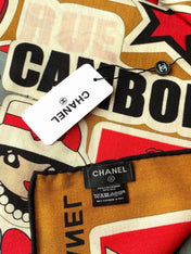 CHANEL 26S SCARF 135 IN CASHMERE AND SILK 309869