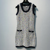 CHANEL 26S SLEEVELESS CREW NECK DRESS 823