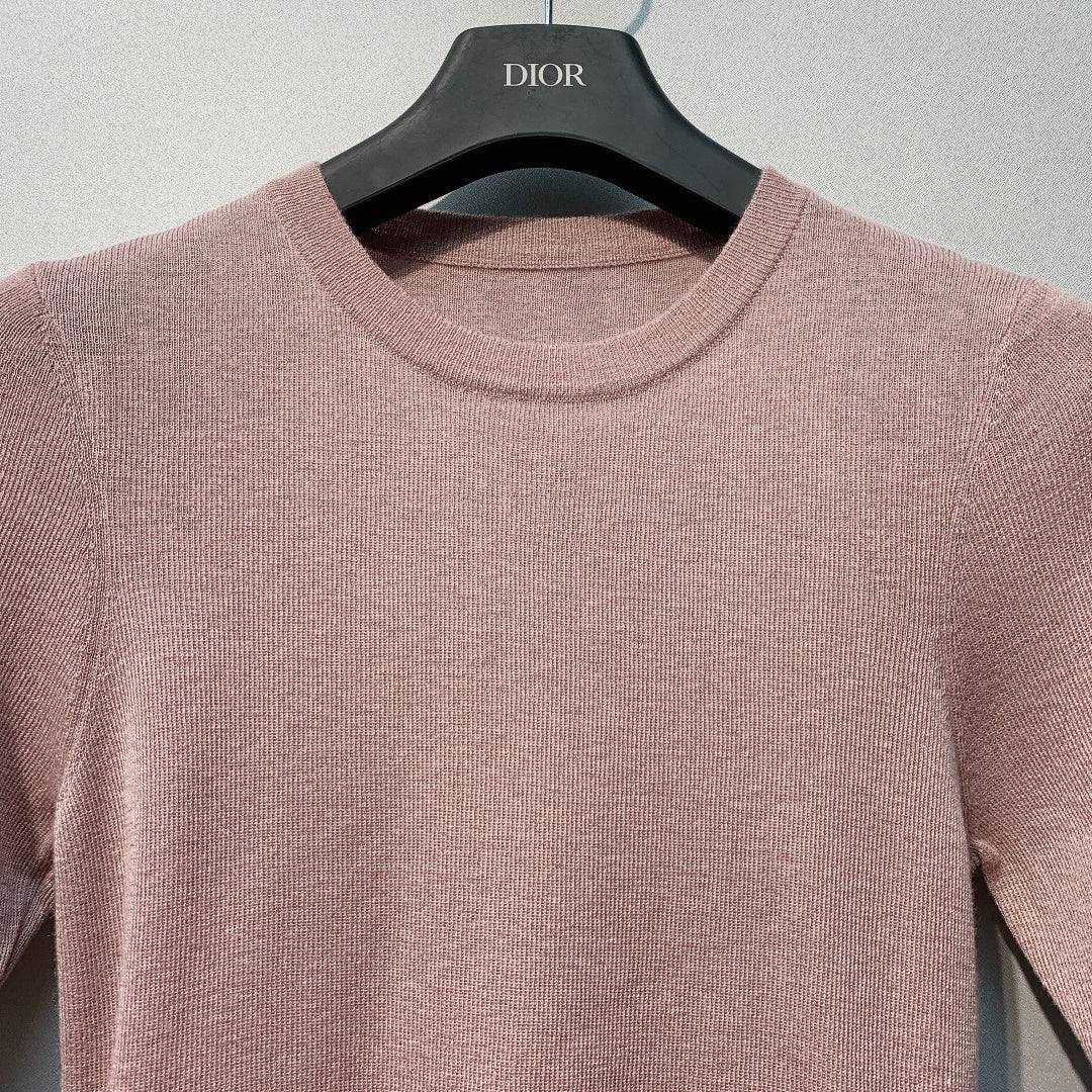 DIOR 26S SHORT-SLEEVE CREW NECK TOP 911