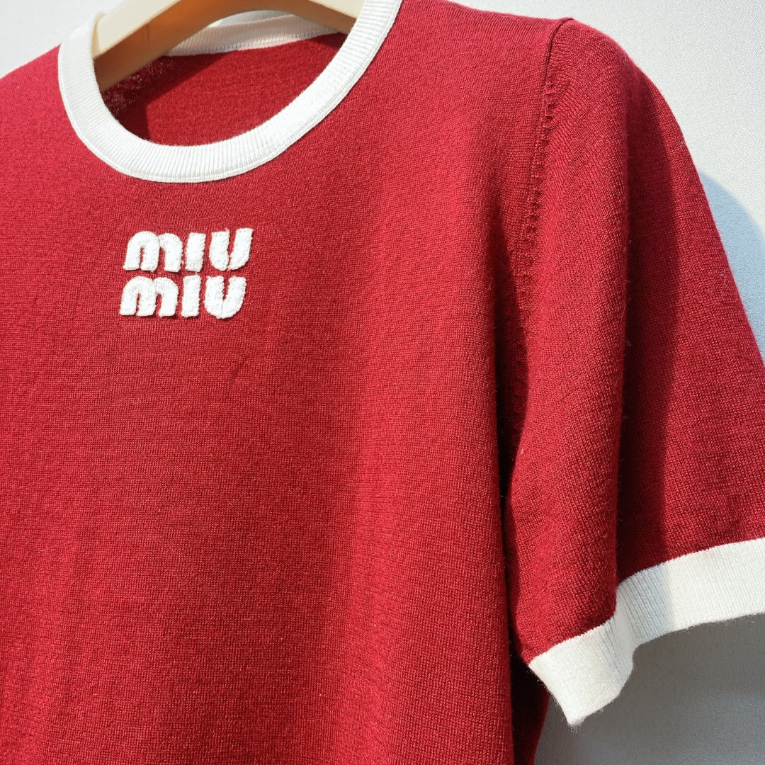 MIUMIU 26S SHORT SLEEVED T-SHIRT 926