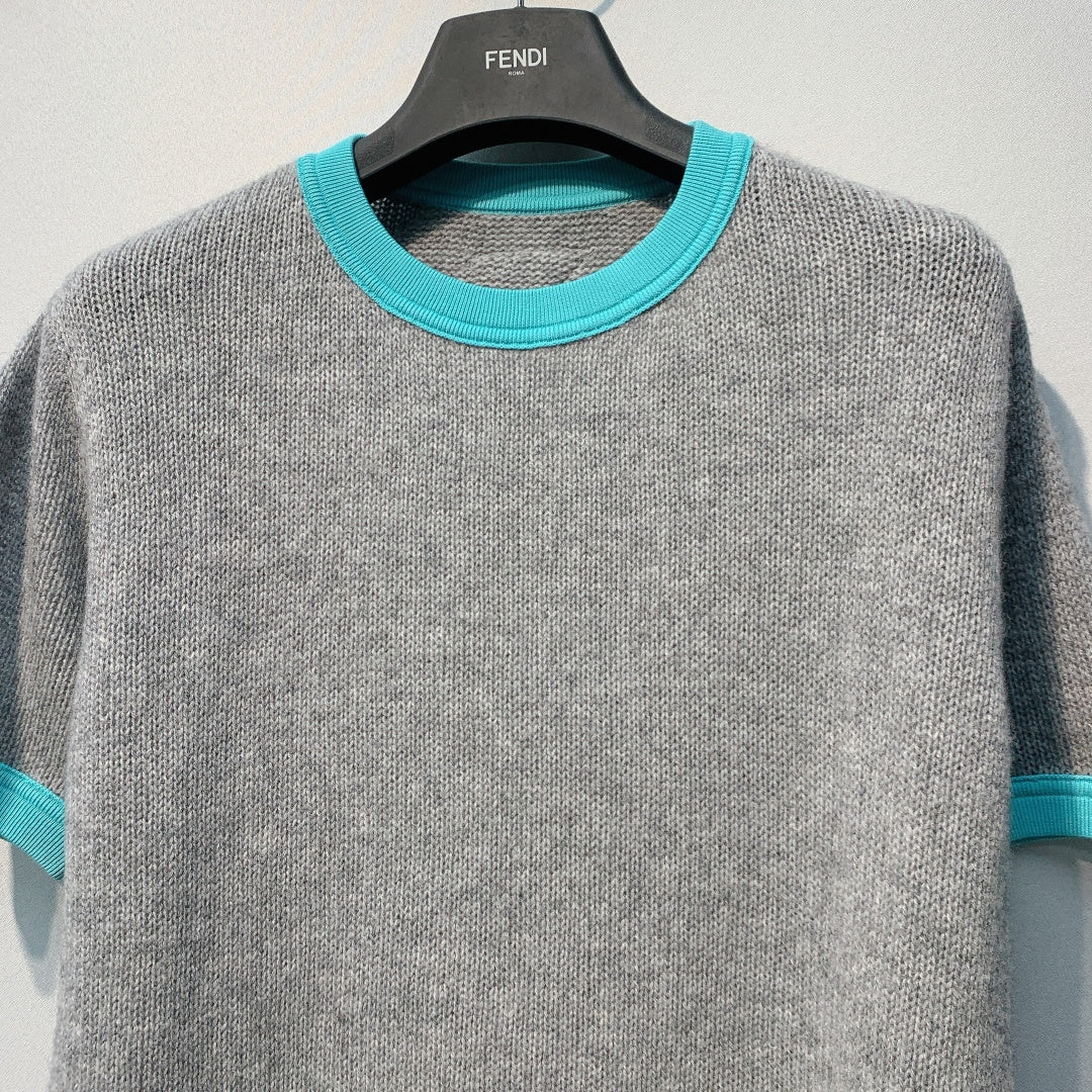 PRADA 26S SHORT SLEEVED KNIT T-SHIRT 725