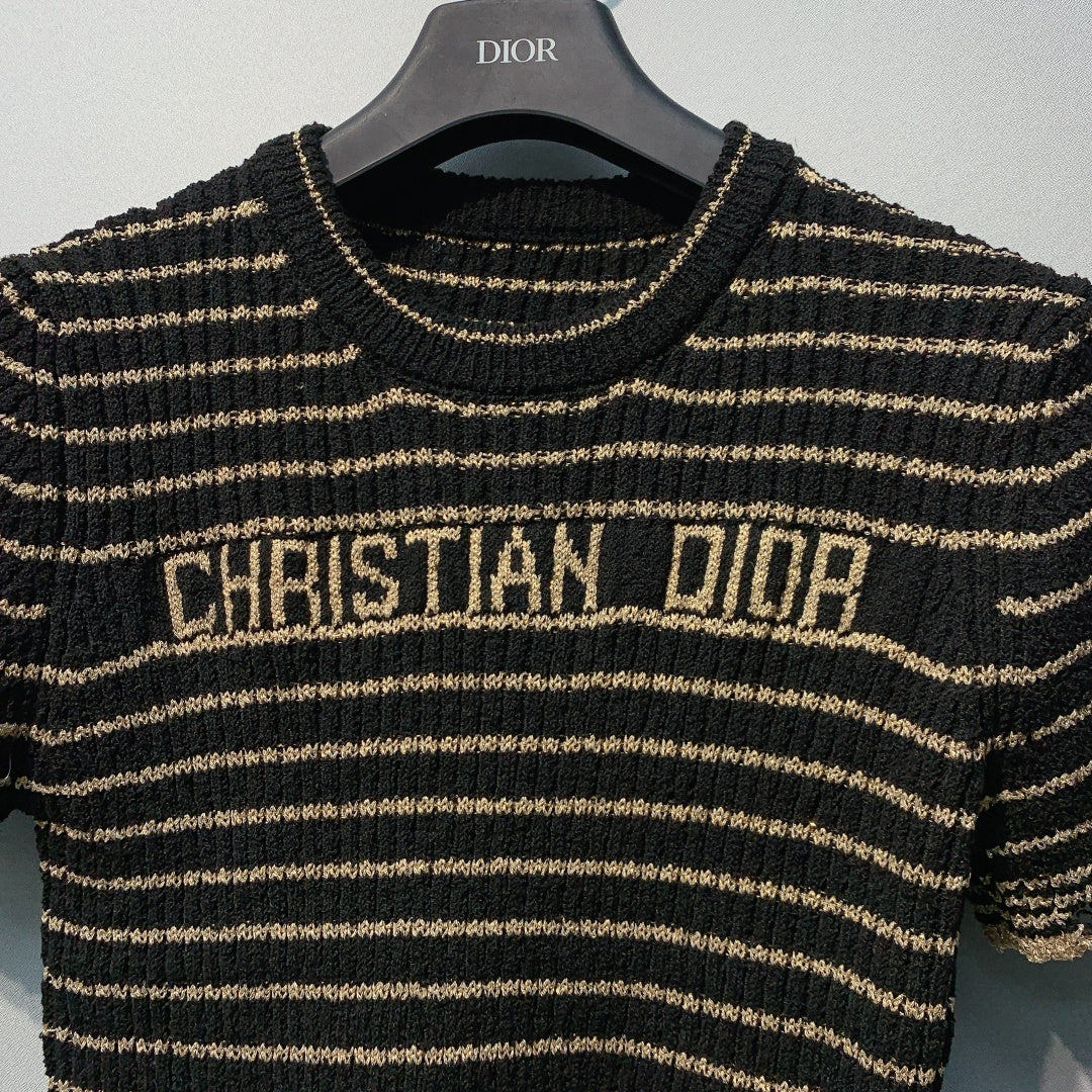 DIOR 26S SHORT-SLEEVE SWEATER 1209