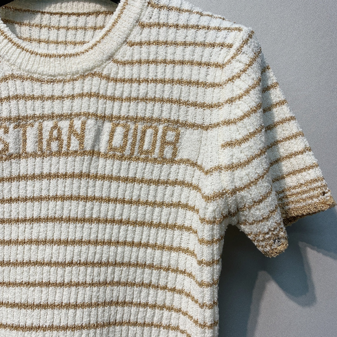 DIOR 26S SHORT-SLEEVE SWEATER 1208