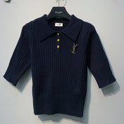 YSL 26S KNIT POLO SHIRT 235
