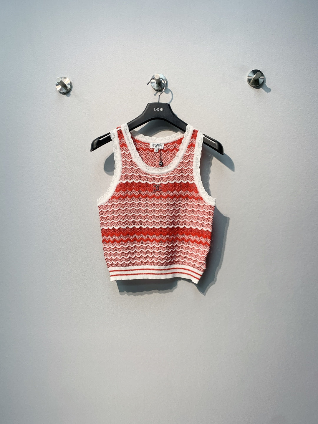 CHANEL 26S KNIT TANK TOP STYLE 1110
