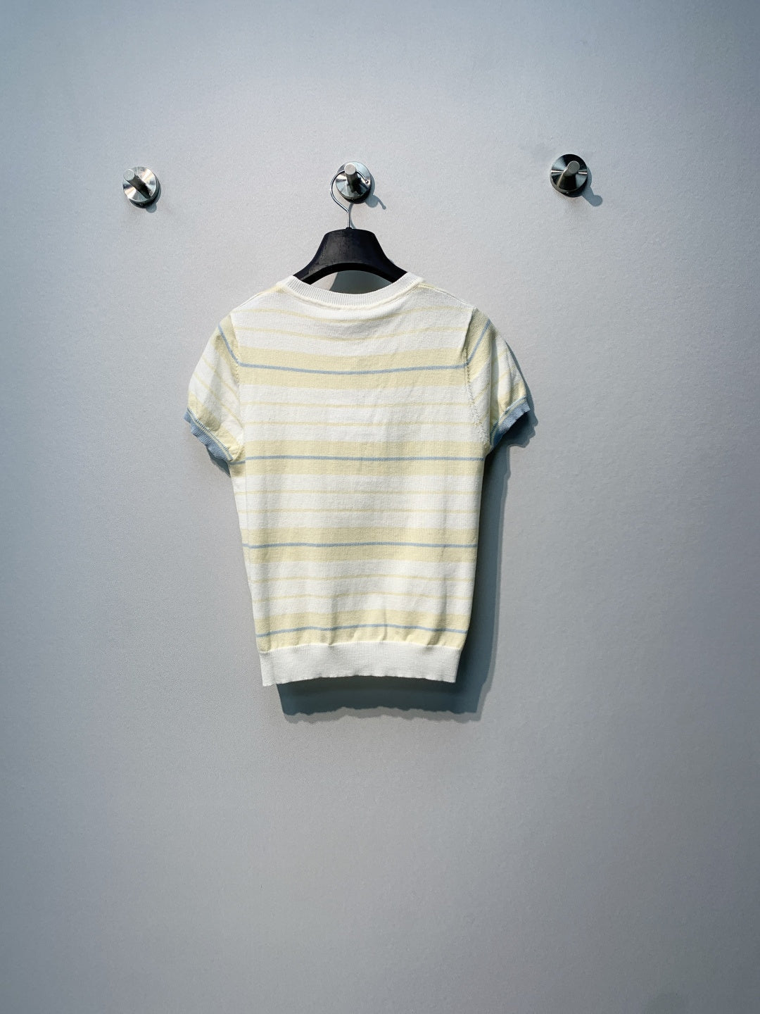 CHANEL 26S SHORT-SLEEVE KNIT TOP STYLE 1082