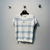 CHANEL 26S SHORT-SLEEVE KNIT TOP STYLE 1081