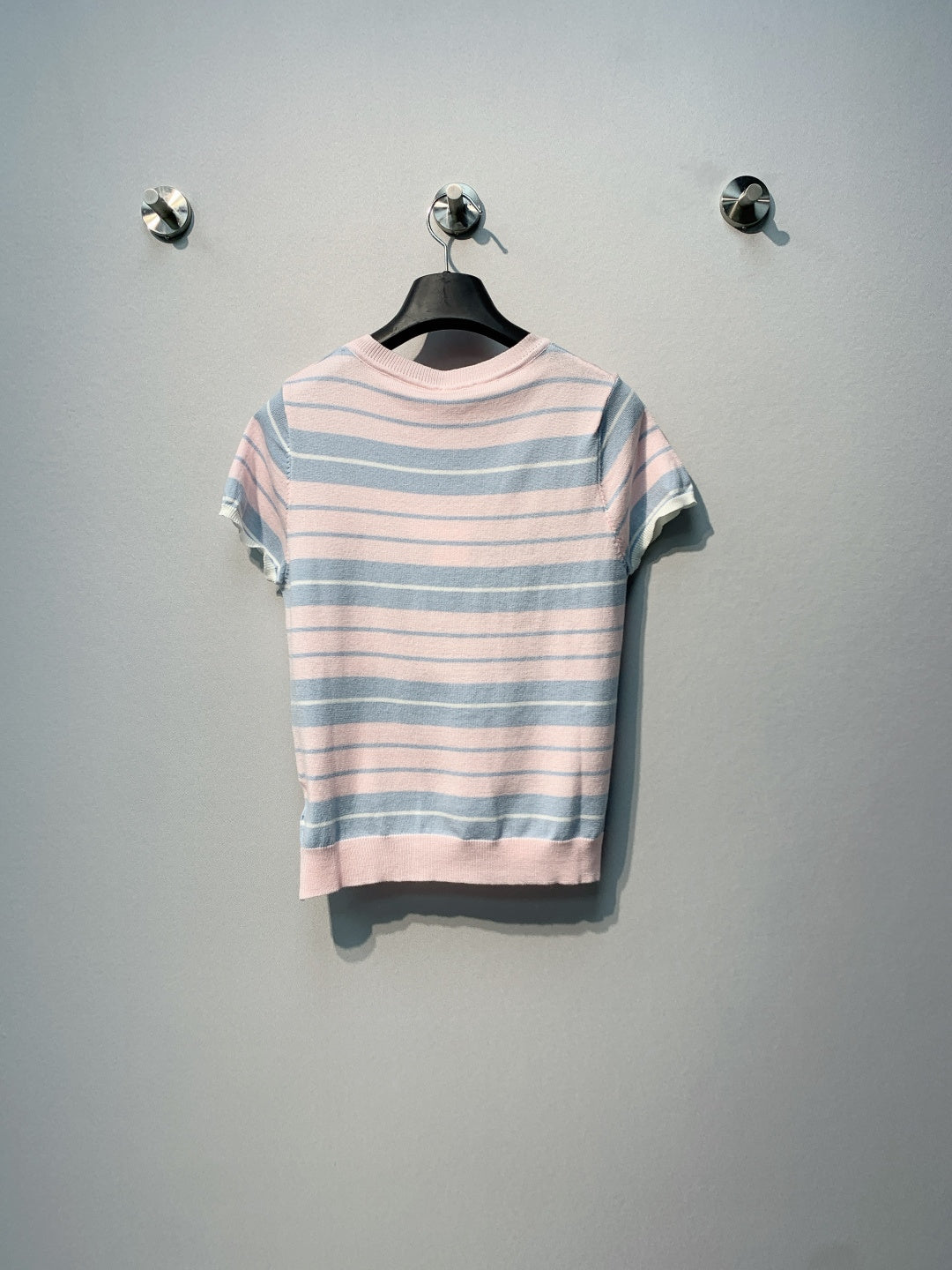 CHANEL 26S SHORT-SLEEVE KNIT TOP STYLE 1080